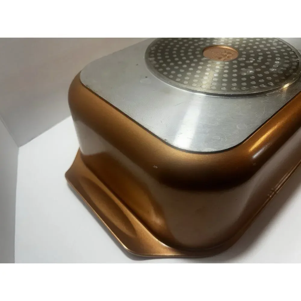 Copper Chef Wonder Cooker XL Grill & Roaster Pan Set With Lid. No Basket!